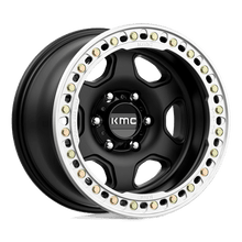 Load image into Gallery viewer, KM233 17X9 BLANK S-BLK -38MM (108-140)