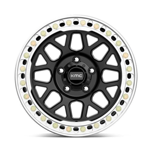 KM235 BL 17X8.5 BLANK (165-180) S-BLK +0