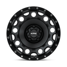 Load image into Gallery viewer, KM529 17X9 6X5.5 S-BLK -12MM