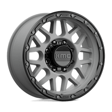 Load image into Gallery viewer, KM535 18X8.5 8X6.5 M-GRAY M-BLK LP 0MM