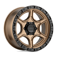 Load image into Gallery viewer, KM539 18X8.5 6X135 S-BRONZE SBLK LP 18MM
