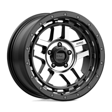 Load image into Gallery viewer, KM540 18X8.5 5X5.0 S-BLK MACH 00MM