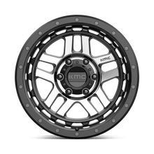 Load image into Gallery viewer, KM540 18X8.5 6X135 S-BLK MACH 00MM