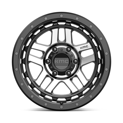 KM540 18X8.5 6X120 S-BLK MACH 00MM