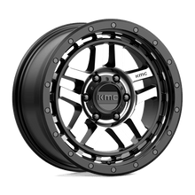 Load image into Gallery viewer, KM540 18X8.5 6X5.5 S-BLK MACH 18MM