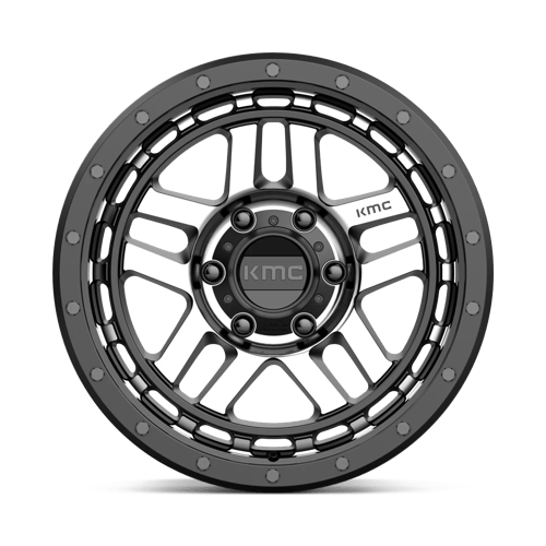 KM540 18X8.5 6X135 S-BLK MACH 18MM
