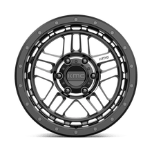 Load image into Gallery viewer, KM540 18X8.5 6X120 S-BLK MACH 18MM
