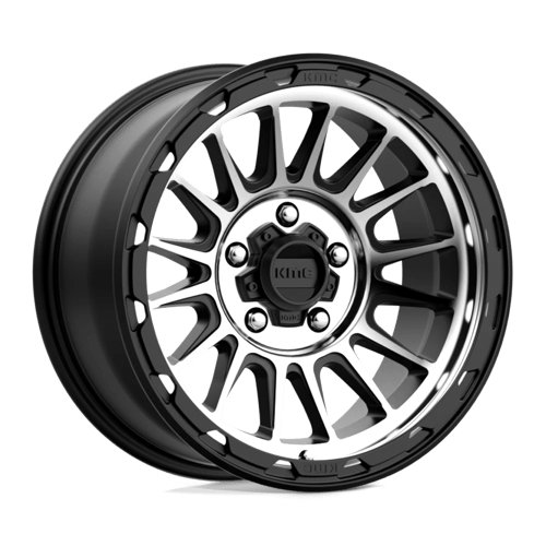 KM542 17X8.5 5X5.0 S-BLK MACH 00MM