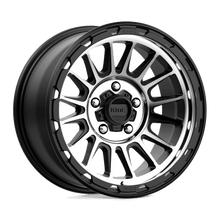 Load image into Gallery viewer, KM542 17X8.5 5X5.0 S-BLK MACH 00MM