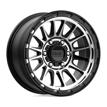 Load image into Gallery viewer, KM542 17X8.5 6X135 S-BLK MACH 00MM