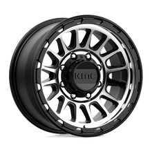 Load image into Gallery viewer, KM542 17X8.5 8X170 S-BLK MACH 00MM