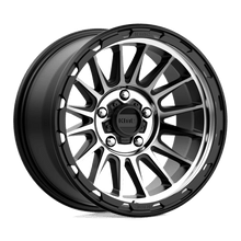 Load image into Gallery viewer, KM542 17X9 5X5.0 S-BLK MACH -12MM