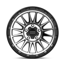 Load image into Gallery viewer, KM542 17X9 5X5.0 S-BLK MACH -12MM