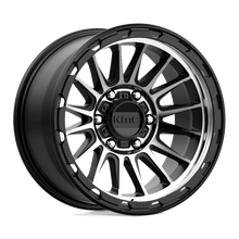 Load image into Gallery viewer, KM542 17X9 6X5.5 S-BLK MACH -12MM