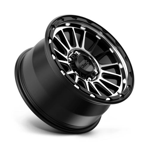 KM542 17X9 6X135 S-BLK MACH 18MM