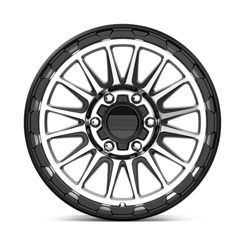 KM542 18X9 6X4.5 S-BLK MACH 18MM CB 66.1