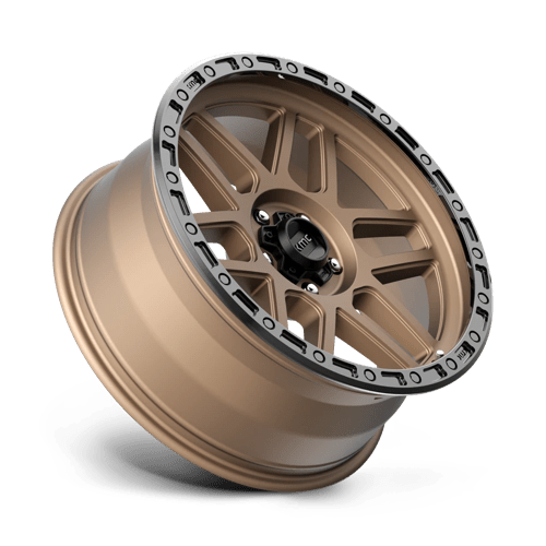 KM544 17X8.5 5X5.0 M-BRZ BLK LP 00MM