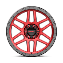 Load image into Gallery viewer, KM544 17X8.5 6X135 C-RED BLK-LP 00MM
