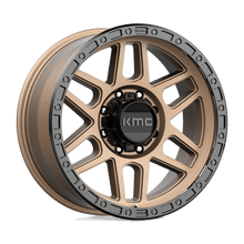Load image into Gallery viewer, KM544 17X9 8X6.5 M-BRZ BLK LP -12MM