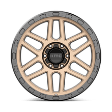 Load image into Gallery viewer, KM544 17X9 6X5.5 M-BRZ BLK LP -12MM