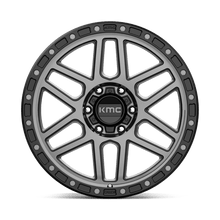 Load image into Gallery viewer, KM544 17X9 6X4.5 S-BLK GTCC 18MM CB 66.1