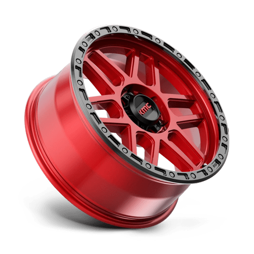 KM544 17X9 6X4.5 C-RED BLK-LP 18MM