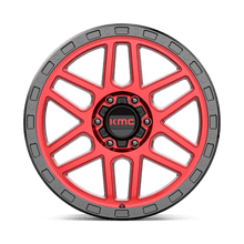 Load image into Gallery viewer, KM544 20X9 6X135 C-RED BLK-LP 18MM
