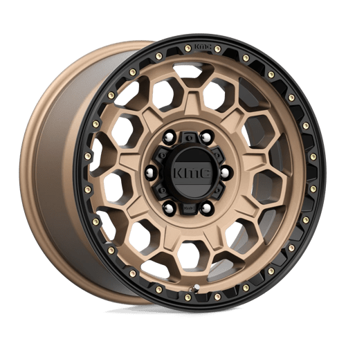 KM545 17X9 6X5.5 M-BRZ BLK LP 18MM