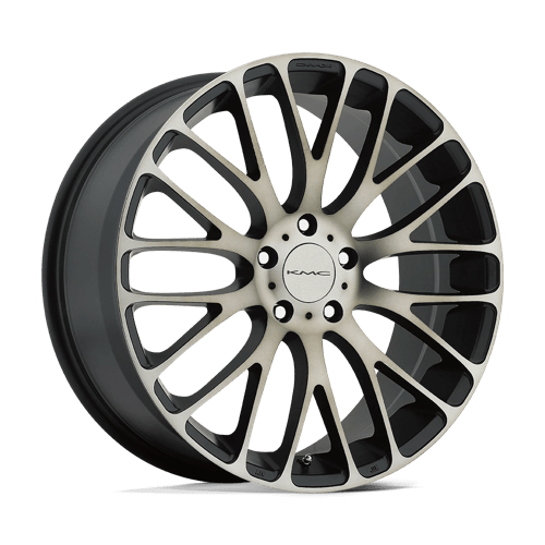 KM693 17X7 5X4.5 S-BLK W/ TINT CLEAR 45