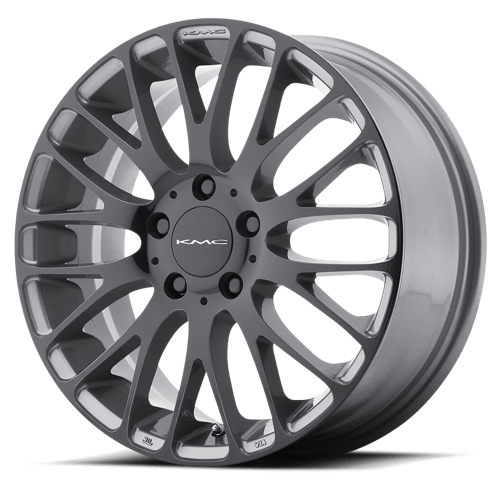 KM693 18X8 5X120 P-GRAY G-BLK FACE 40MM