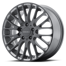 Load image into Gallery viewer, KM693 20X8.5 5X120 GRAY W BLACK 40MM