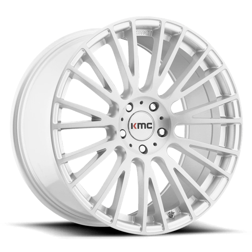 KM706 20X8.5 5X120 BRUSHED SLV 25MM