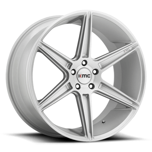 KM711 20X9 5X4.5 BRUSHED SLV 35MM