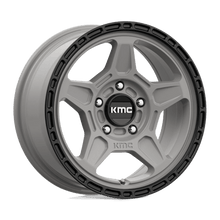Load image into Gallery viewer, KM721 18X8 5X112 S-GRAY BLK LP 38MM