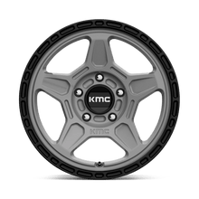 Load image into Gallery viewer, KM721 17X8 5X112 S-GRAY BLK LP 38MM