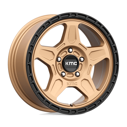 KM721 16X7.5 5X4.5 M-BRZ BLK LP 30MM
