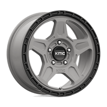 Load image into Gallery viewer, KM721 16X7.5 5X110 S-GRAY BLK LP 30MM