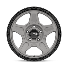 Load image into Gallery viewer, KM721 16X7.5 5X110 S-GRAY BLK LP 30MM