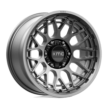 Load image into Gallery viewer, KM722 17X8.5 6X5.5 ANTHRACITE 00MM