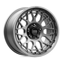 Load image into Gallery viewer, KM722 17X8.5 5X5.0 ANTHRACITE 18MM