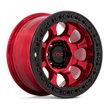 Load image into Gallery viewer, RIOT BL 17X9 5X5.0 RD-BLK-RG -12