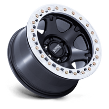 Load image into Gallery viewer, VI BL 17X9 8X170 125 -38 S-BLK MACH