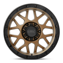 Load image into Gallery viewer, KM535 17X9 6X135 M-BRONZE M-BLK LP -12MM