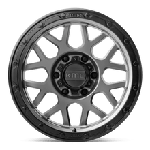 Load image into Gallery viewer, KM535 17X8.5 8X6.5 M-GRAY M-BLK LP 0MM
