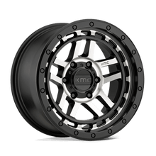 Load image into Gallery viewer, KM540 17X8.5 6X120 S-BLK MACH 18MM