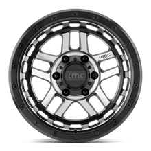 Load image into Gallery viewer, KM540 17X8.5 6X4.5 S-BLK MACH 18 CB 66.1