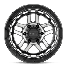 Load image into Gallery viewer, KM540 17X8.5 6X5.5 S-BLK MACH 18MM