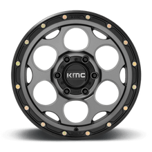 Load image into Gallery viewer, KM541 18X8.5 5X5.0 S-GRY BLK-LP 00MM