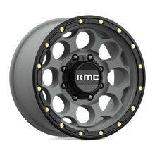 Load image into Gallery viewer, KM541 17X8.5 8X6.5 S-GRY BLK-LP 00MM