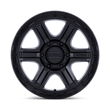 Load image into Gallery viewer, OUTRUN 17X8.5 6X5.5 106 +18 MBLK GBLK-LP